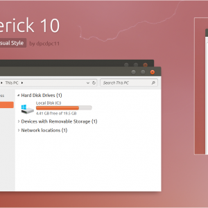 Maverick 10 visual style for windows 10