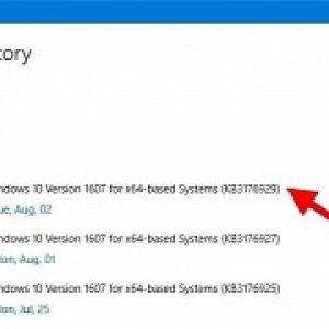 Microsoft releases windows 10 build 14393 10 cumulative update kb3176929