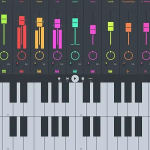 Mixer keyboards
