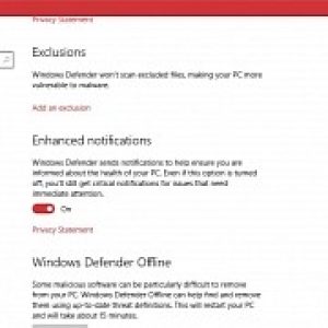 Windows 10 anniversary update periodically scans for malware in the background