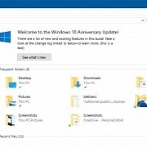 Windows 10 redstone 2 build 14901 brings new file explorer notifications
