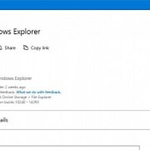 Windows 10 users want tabs in file explorer microsoft says it s looking into it