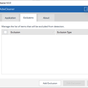 Exclusions