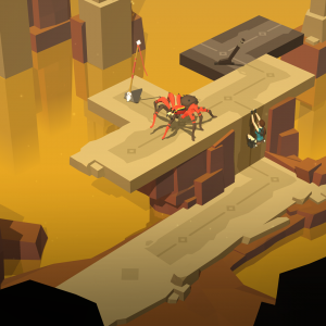 Lara croft go game