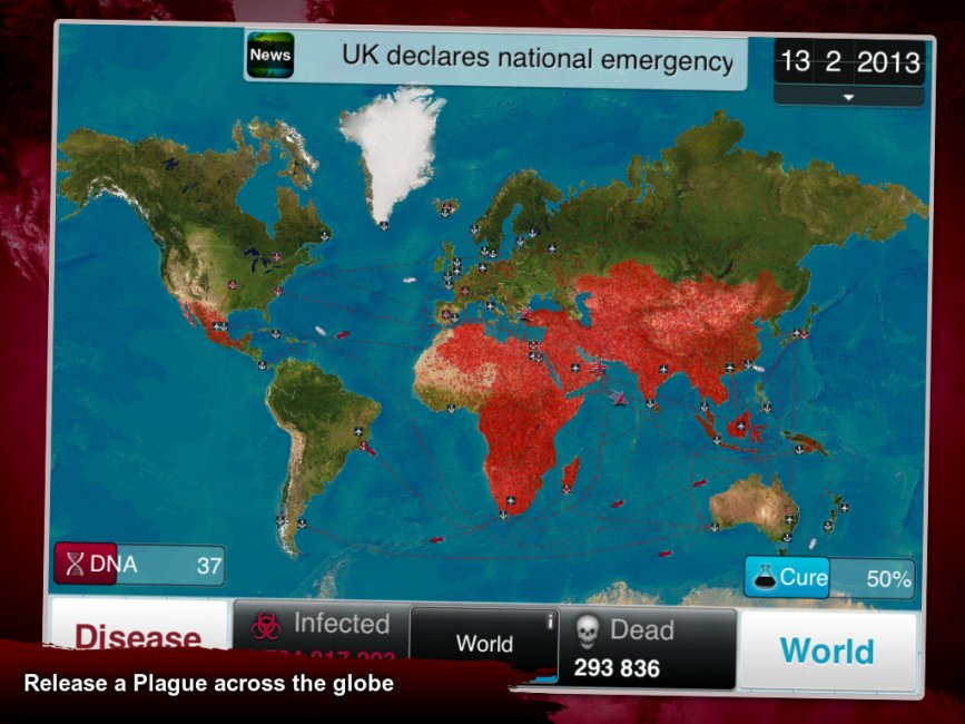 Plague inc evolved world infection