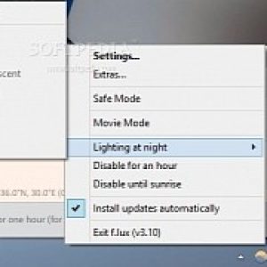 Windows 10 version of f lux app confirmed
