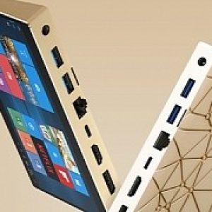 This pc runs full windows 10 and is the size of an iphone