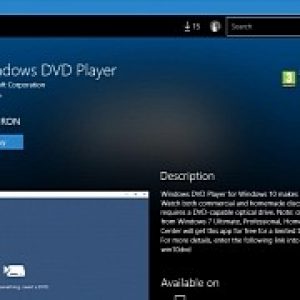 Microsoft updates 15 windows 10 dvd player app no it didn t make it free