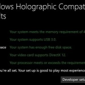 Minimum pc specs for windows 10 vr headsets revealed