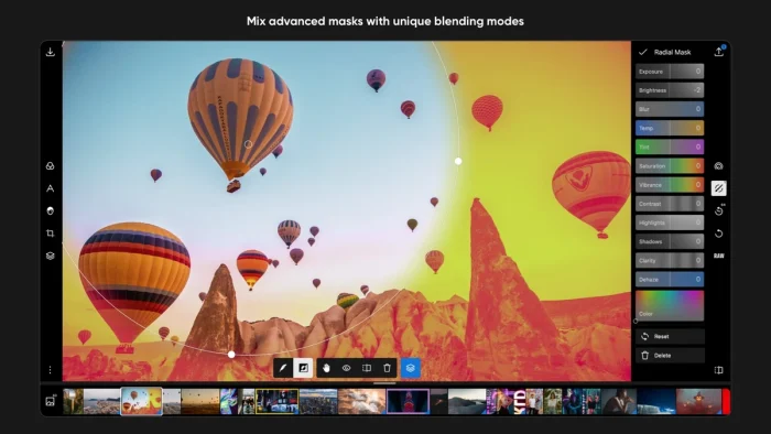 Masks blending