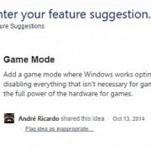 Microsoft might be working on a gaming mode for windows 10 creators update