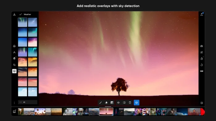 Sky detection