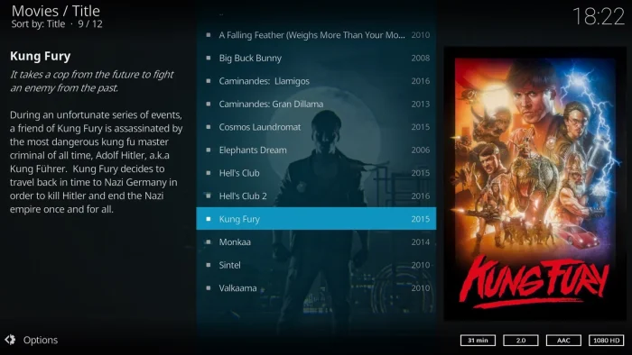 Movies title