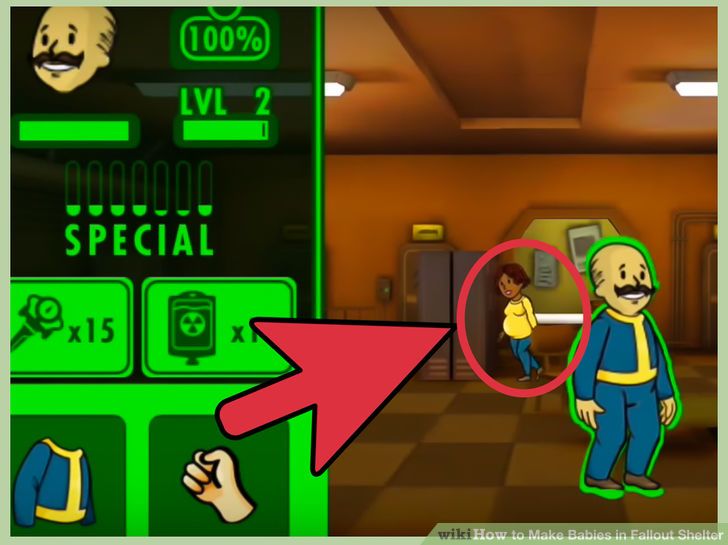 Fallout shelter pregnant