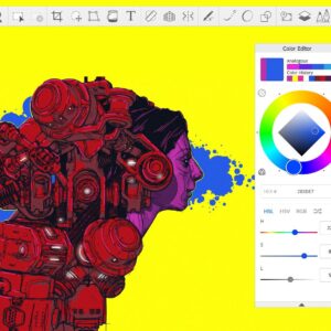 Sketchbook pro menu