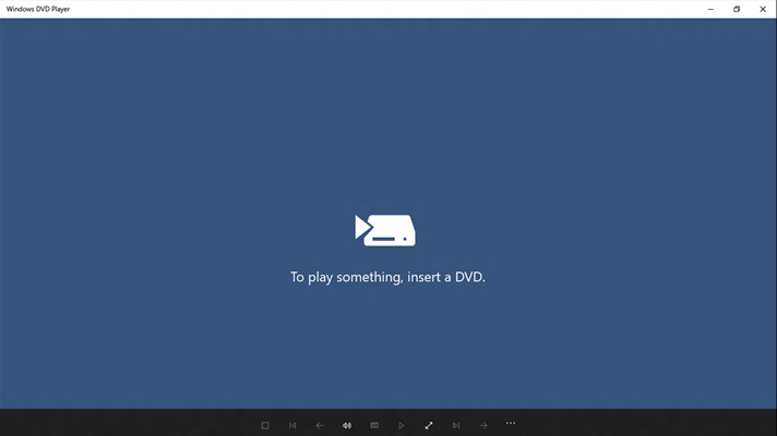 Windows 10 DVD Player