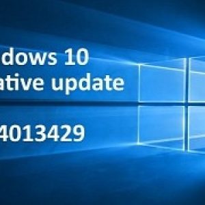 Easy fix for windows 10 cumulative update kb4013429 issues