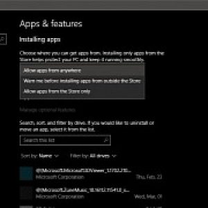 Microsoft announces feature to block win32 app installation in windows 10