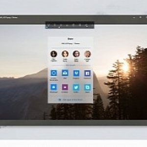 The white taskbar looks stunning in this windows 10 concept
