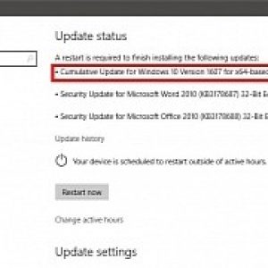 Windows 10 cumulative update kb4013429 taking forever to install