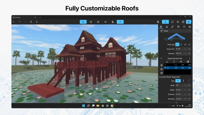 Customize roof