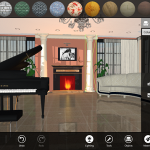 Live interior 3d pro piano