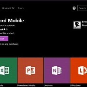 Microsoft office mobile apps for windows 10 go dark