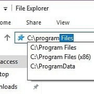 Quick tip enable file explorer auto completion in windows 10