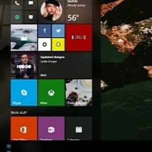 Windows 10 redstone 3 could bring transparent start menu light taskbar