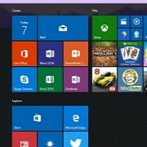 Windows 10 redstone 3 start menu screenshot reveals office store version