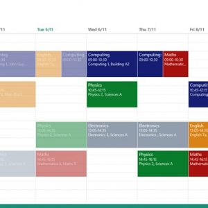 My study life calendar