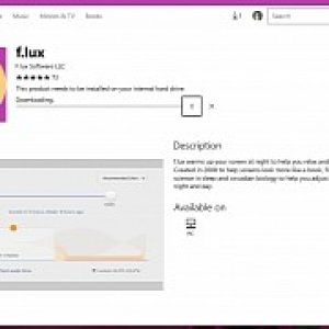 F lux launches in the windows store as windows 10 night light alternative