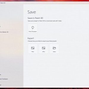 Microsoft s new paint app gets ready for windows 10 redstone 3