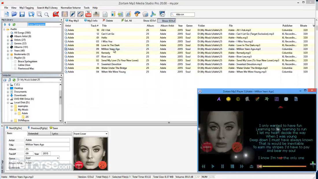 Zortam MP3 Studio For Windows 10