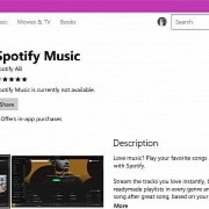 Spotify for windows 10 shows up as apple s itunes is nowhere to be seen