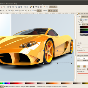 Inkscape ferrari layers edit