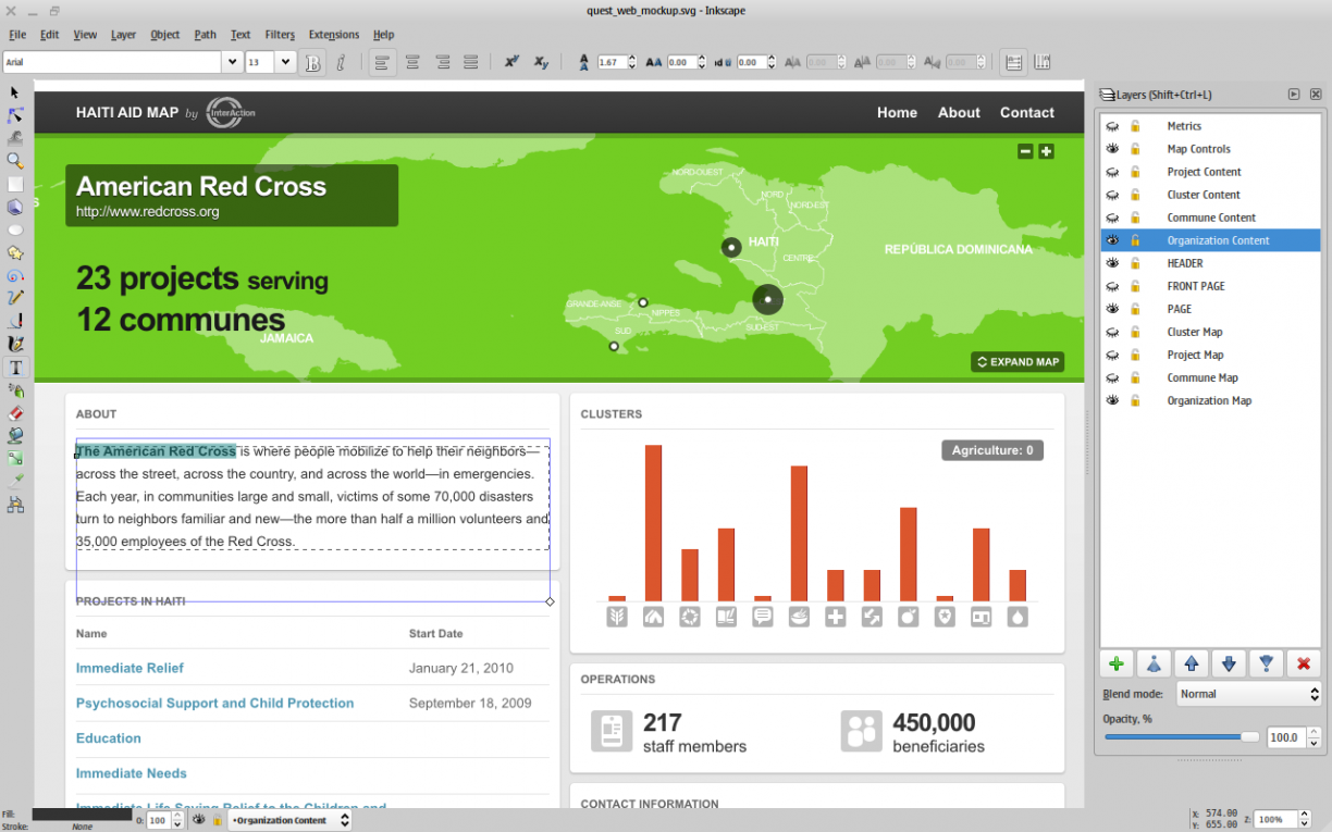inkscape web design inkscape web design