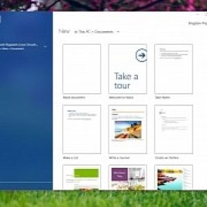 Microsoft office updated with fluent design on windows 10