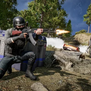 Firing ak 47 graphics