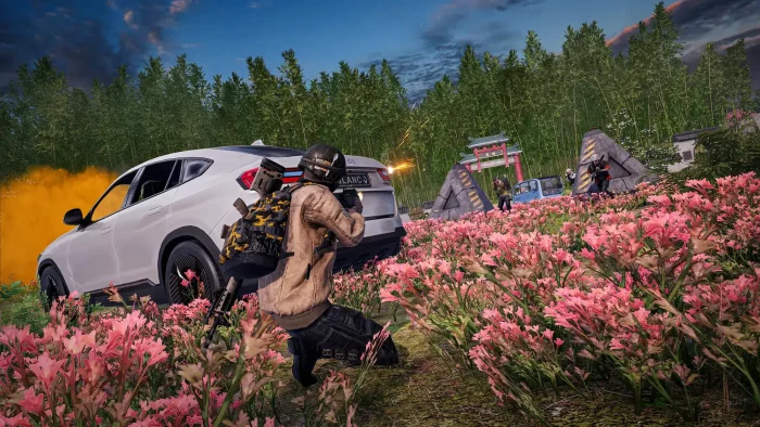 Gameplay graphics in flower garden - PUBG: BATTLEGROUNDS for PC: Free Download, Maps & System Requirements