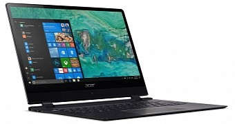 Acer s new windows 10 laptop is so thin it can give you a paper cut