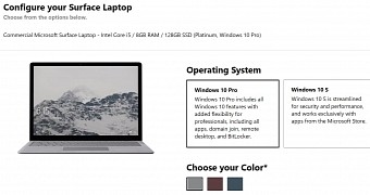 Microsoft launches the surface laptop with windows 10 pro