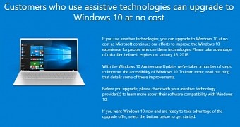 You can still get windows 10 free of charge on january 17 2018