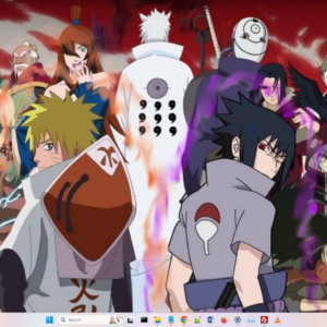 Naruto shippuden theme screenshot