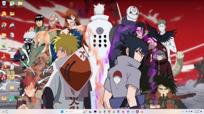 Naruto shippuden theme screenshot