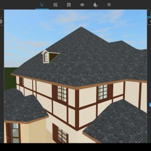 Build roof livehome3dpro win10