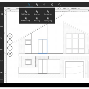 Build walls livehome3dpro