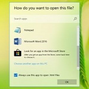 Little things that matter how windows 10 s file association ui should look