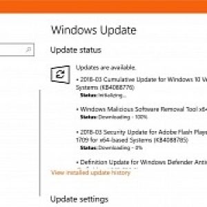 Windows 10 cumulative update kb4088776 available for fall creators update pcs