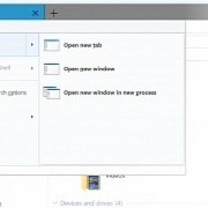 Tabs in windows 10 s file explorer finally make sense